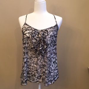 Forever 21 Black and White Tank Top